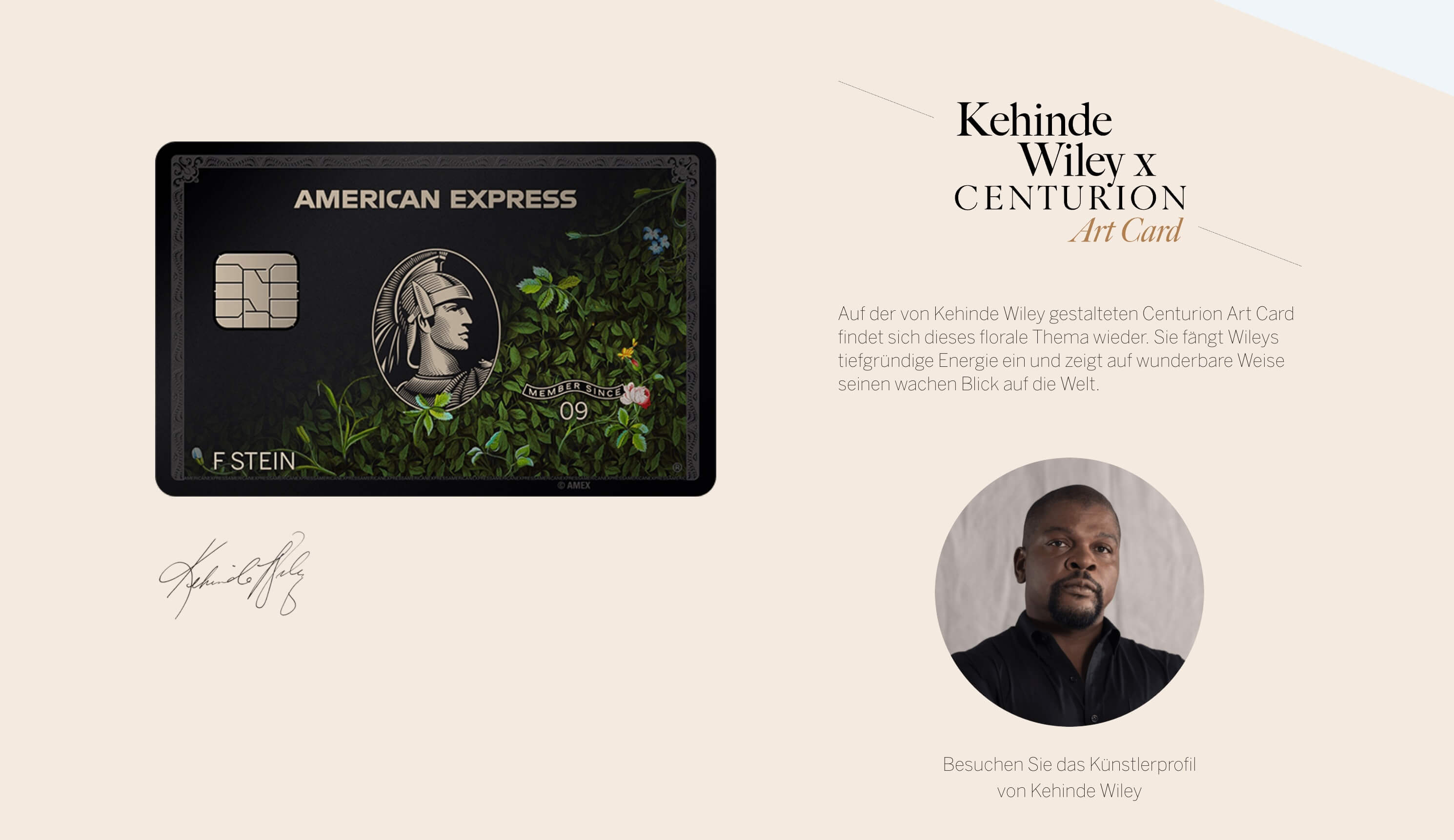 Amex Centurion Karten Designs